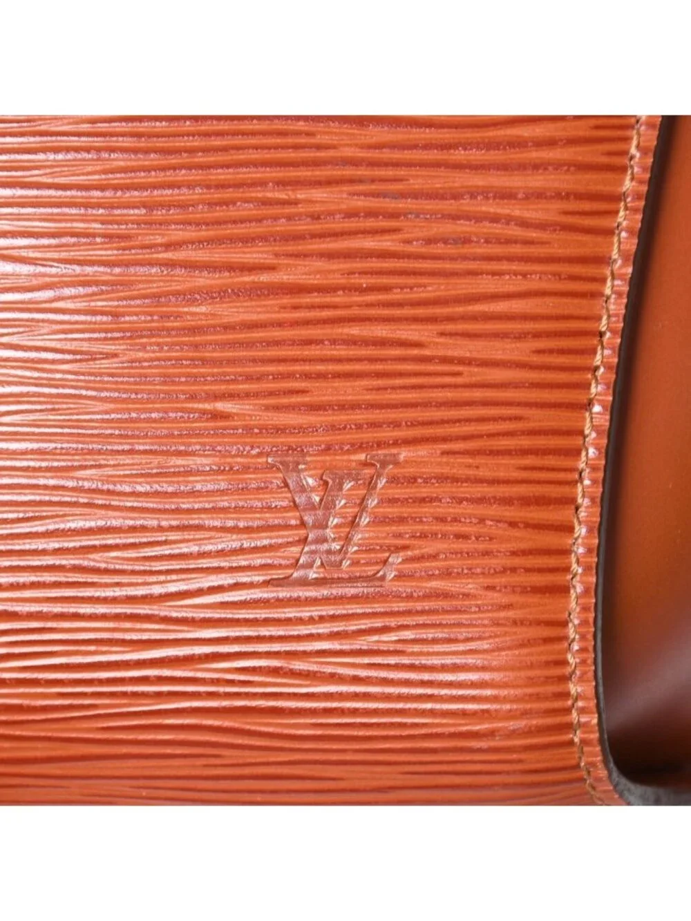 Louis Vuitton Epi Mabillon Kenya Brown Backpack Gold